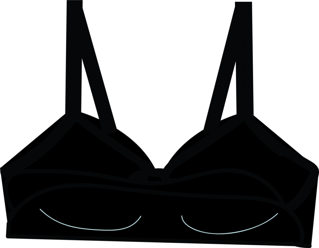 Illustration of a minimizer bra